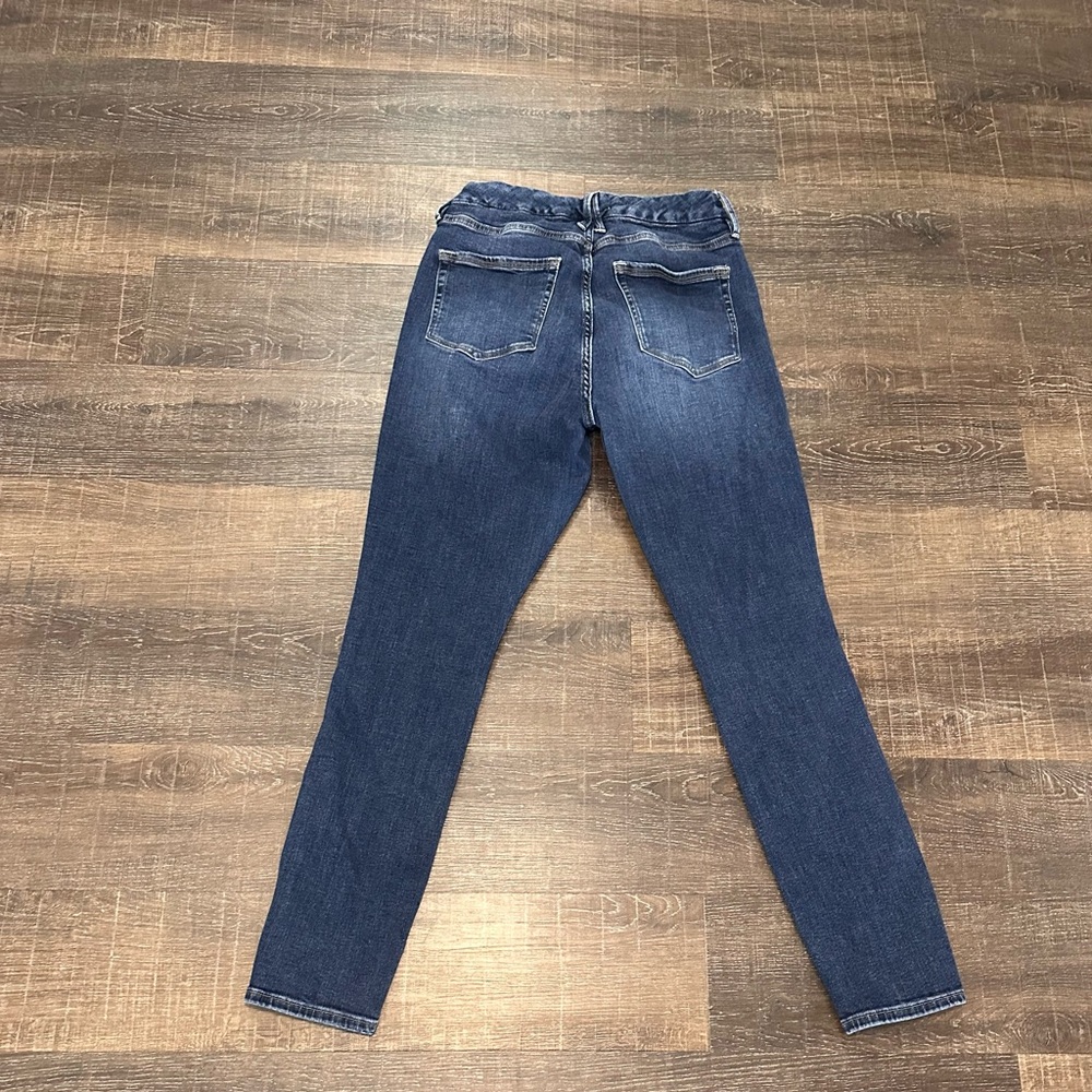 Good American Medium Denim Wash High Rise Size 12 - Picture 2 of 5